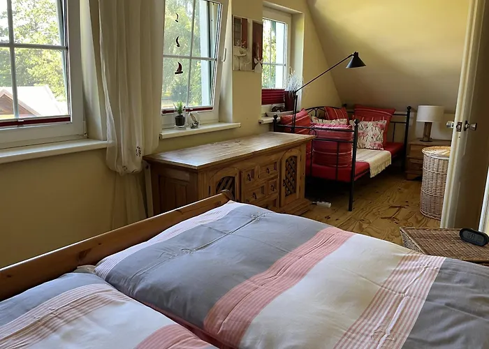 別荘 Boddenhus Fuhlendorf